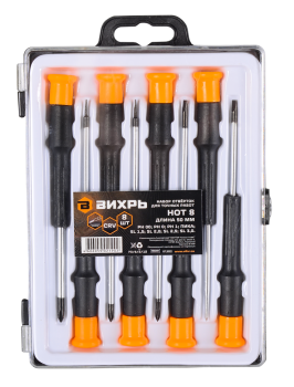 Набор отвёрток для точных работ НОТ 8, Вихрь